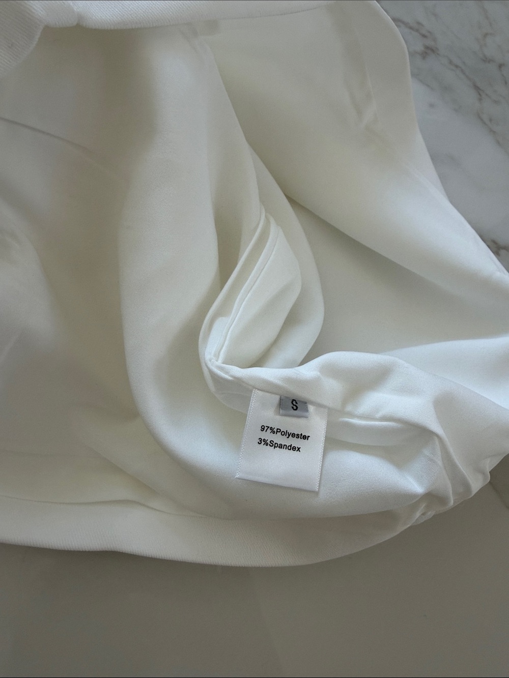 NWT White Structural Dress Size Small Bella Barnett - Picture 9 of 9